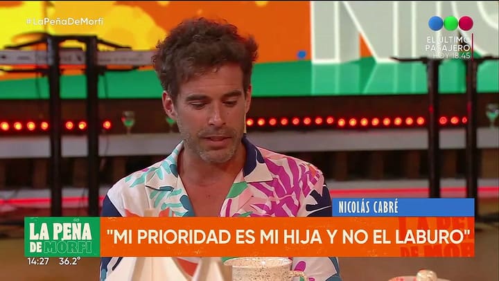 Nico Cabré contó que empezó a correr por su hija Rufina: 'Es lo único que me importa'