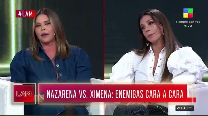El cruce de Naza y Ximena