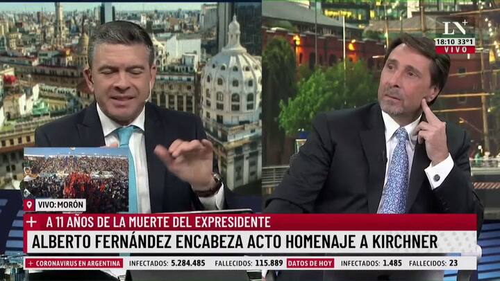 El comentario de Eduardo Feinmann que tentó a todo el estudio