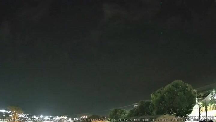 Una impresionante bola de fuego cayó a la Tierra y sorprendió en Brasil y Uruguay