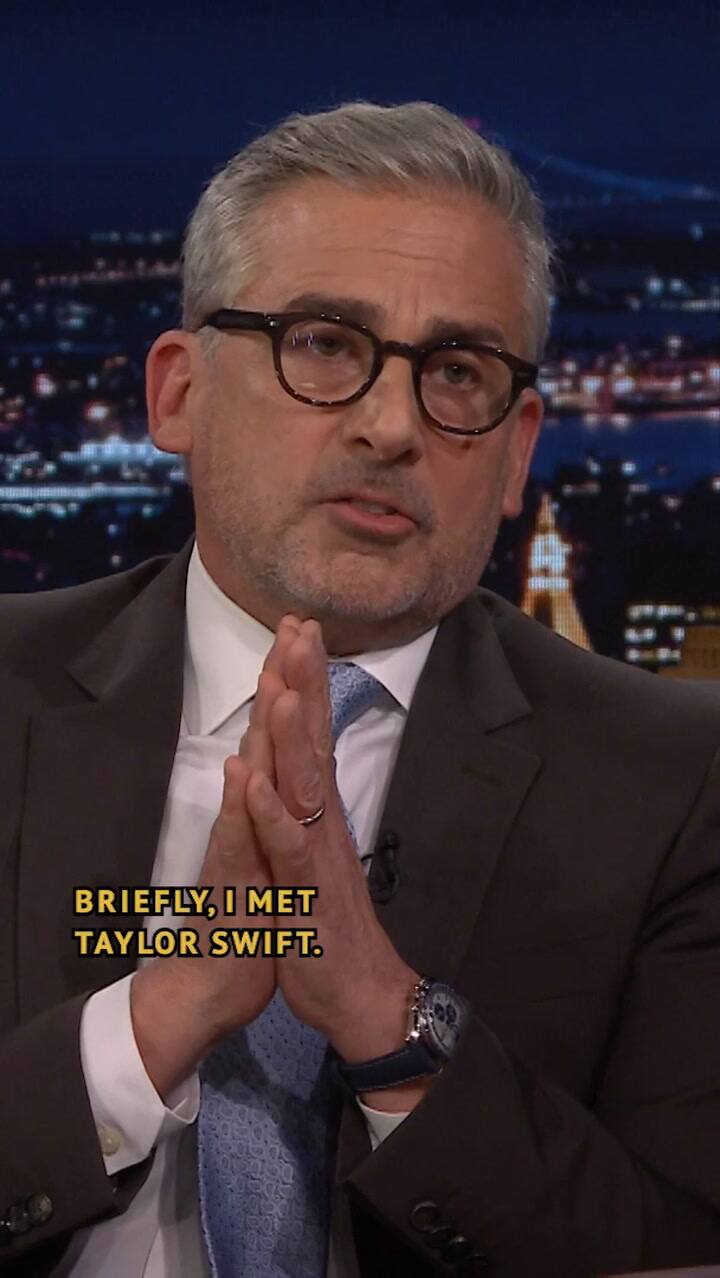 Steve Carell sorprendió al revelar por qué es fanático de Taylor Swift