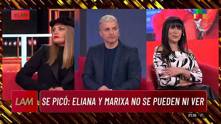 Eliana Guercio y Marixa Balli se dijeron de todo en LAM