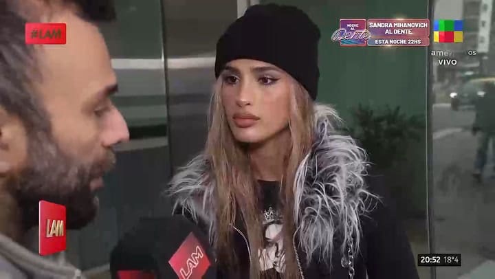 Julieta Poggio indico que se enamoro de Marcos Ginocchio