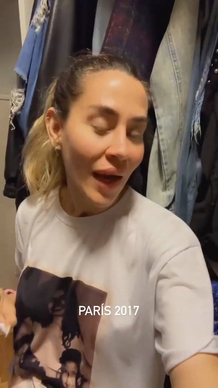 Jimena Barón encontró zapatos de lujo que nunca usó y lanzó una reflexión