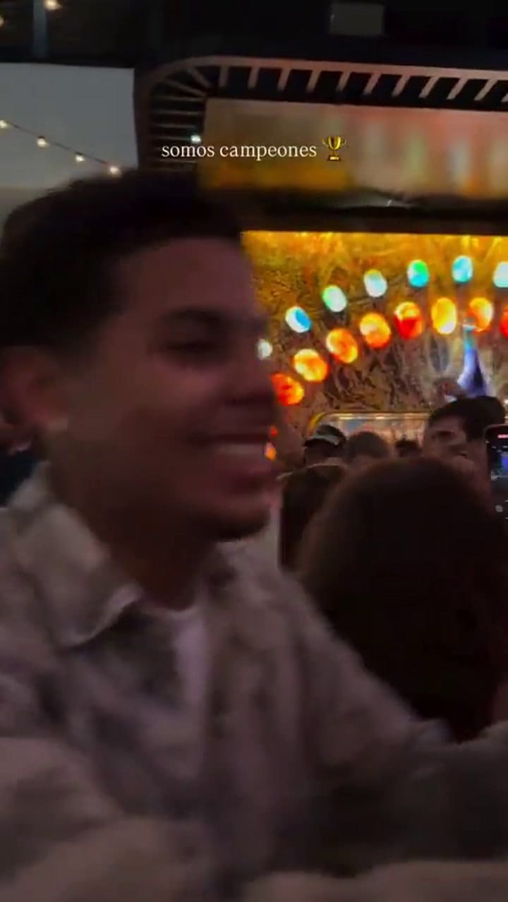 El video del trencito viral en el que se lo ve a Messi