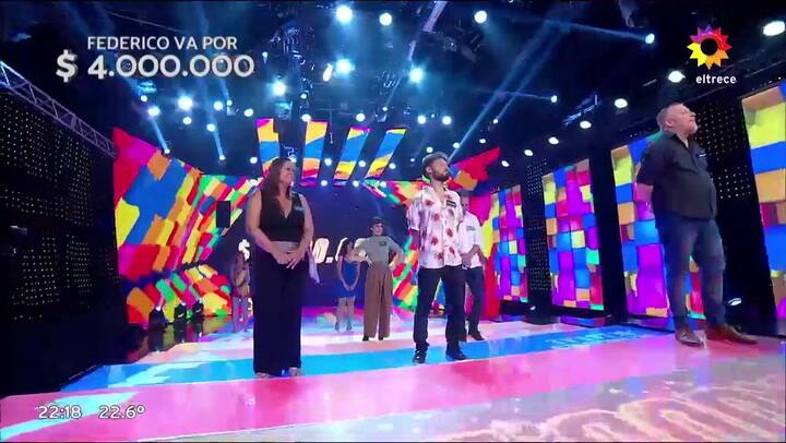 Federico eligió a Patricia para la final