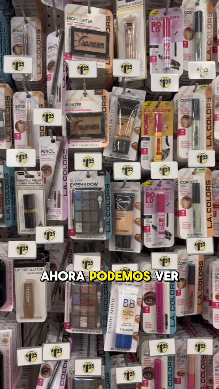 Mostró los productos que se venden a US$ 1,25 en Dollar Tree