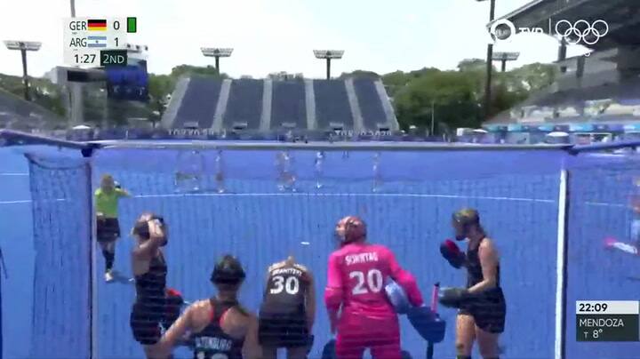 El segundo gol de las Leonas ante Alemania