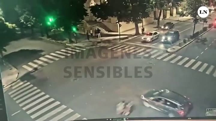 La Plata, accidente en 7 y 49