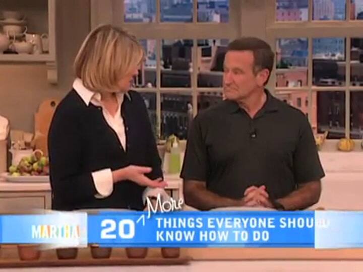 Los invitados de Martha Stewart, la reina del buen gusto norteamericano