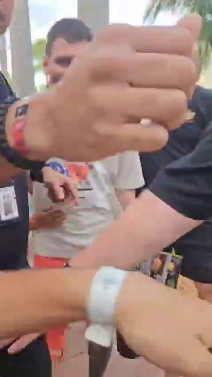 Lionel Messi sintió el asedio de los fanáticos en los Estados Unidos