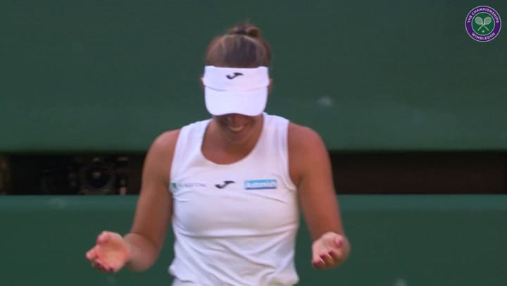 La segunda victoria de Solana Sierra en Wimbledon