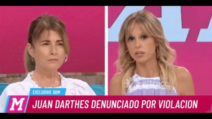 Mariana Fabbiani diferenció la acusación a Ciccioli de la de Darthés - Fuente: El Trece