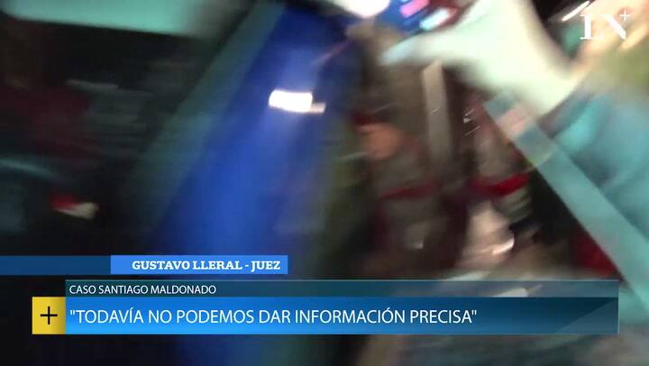 Caso Maldonado: habló el juez Gustavo Lleral