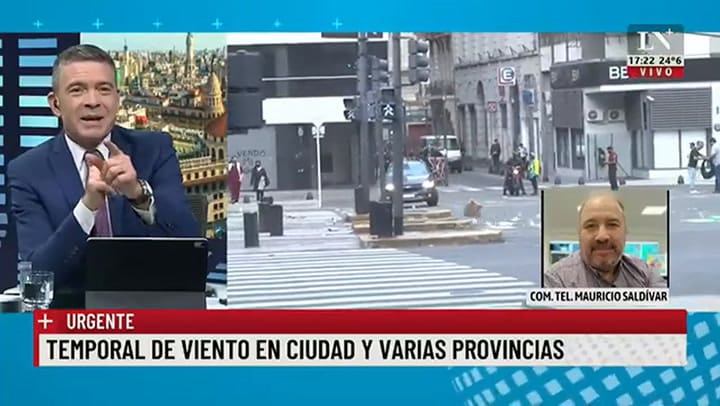 Por qué se produjeron las fuertes ráfagas de viento