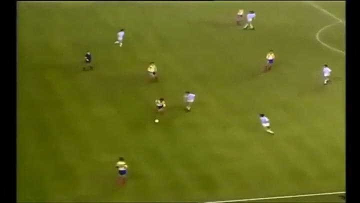 Gol rumano - 1-1 con Argentina