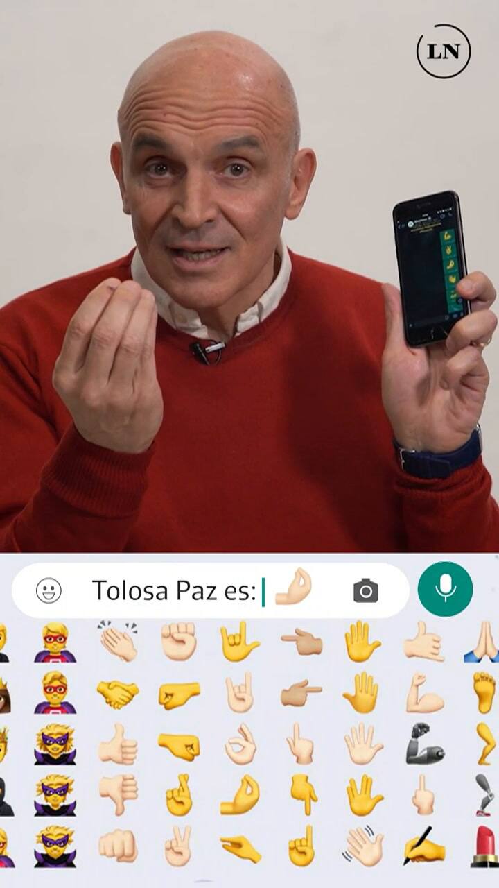 Espert en emojis: 'Randazzo es un fake ? y a CFK la mandaría a la luna ?'