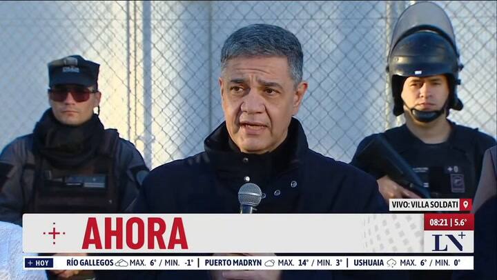 Conferencia de Jorge Macri y Patricia Bullrich: nuevas medidas de seguridad en comisarias de CABA