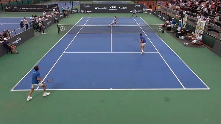 Final del interclubes de tenis entre el buenos Aires y GEBA