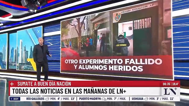 Movil desde el colegio - uno de los chicos esta grave, con pronostico reservado