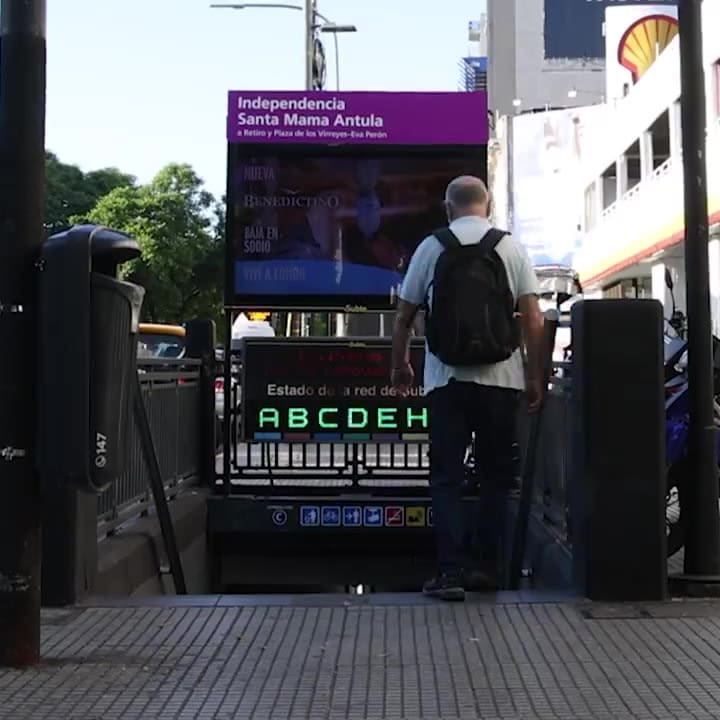 Nombramiento de la estación de subte “Independencia – Santa Mama Antula” de la línea E