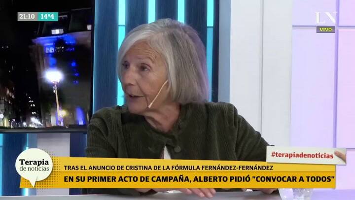 Beatriz Sarlo: 'Cristina y Alberto tuvieron el talento de la iniciativa y descolocaron a sus adversa