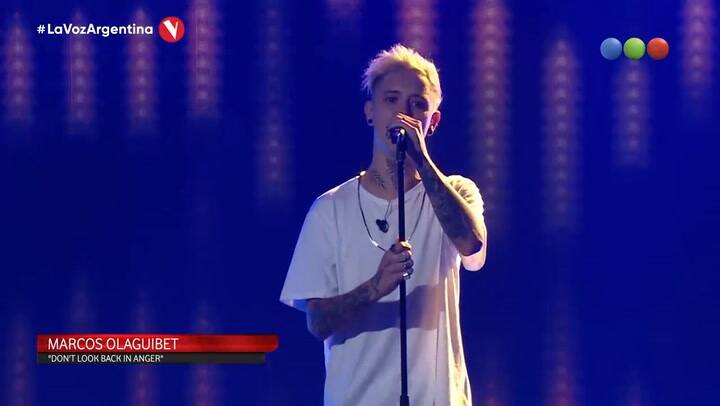 La Voz Argentina 2021: la audiencia a ciegas de Marcos Olaguibet - Fuente: Telefe