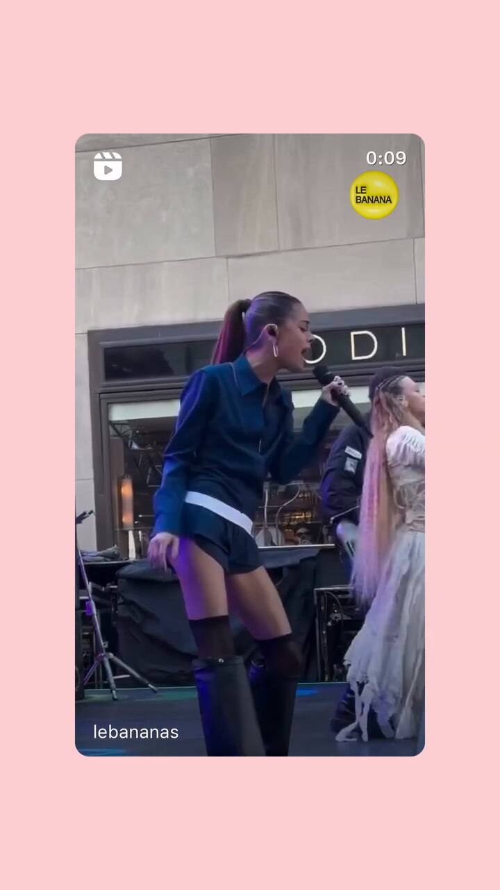 TIni cantó con Coldplay en Nueva York