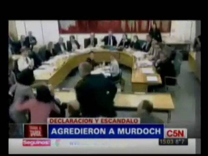 Agredieron a Murdoch (C5N)