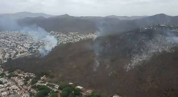 Algunos focos fueron controlados por el trabajo de rescatistas y bomberos