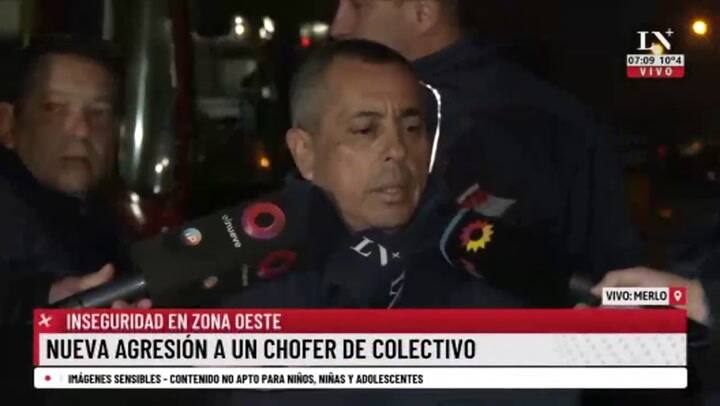 Hablaron los compañeros del chofer agredido