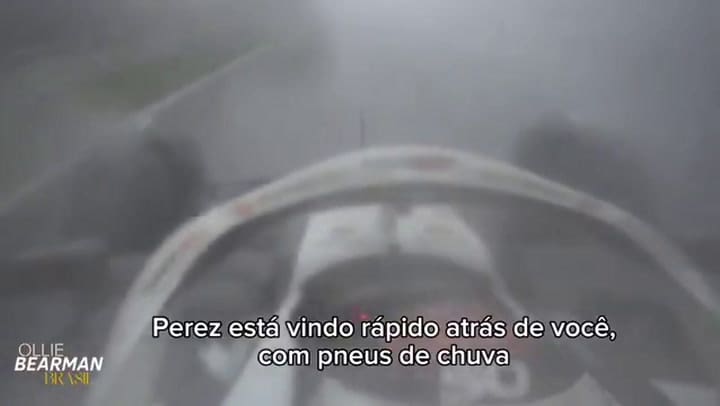 El pedido de Oliver Bearman a su equipo durante el GP de Brasil