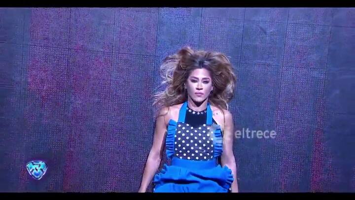 El baile de Jimena Barón en homenaje a la mujer en ShowMatch - Fuente: Eltrece