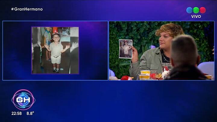 Emmanuel y Mauro se emocionaron en la cena junto a Santiago del Moro