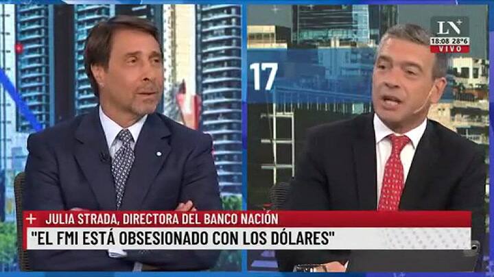 Rossi sorprendió a Feinmann con un comentario sobre Massa