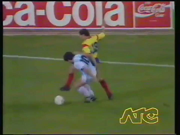 Gol argentino - 1-0 ante Rumania