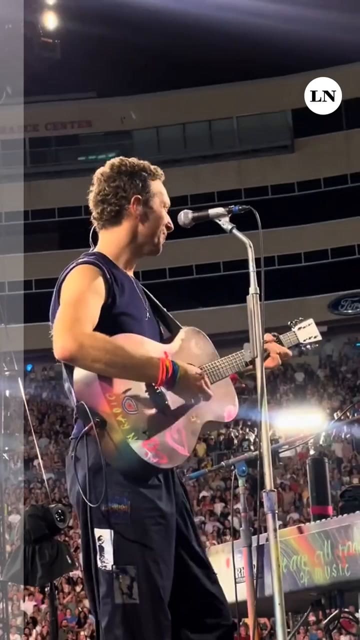 La broma de Chris Martin tras el escándalo de la kiss cam