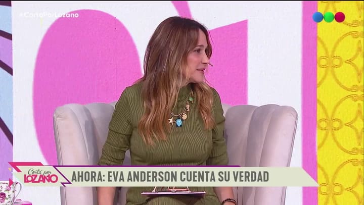 Evangelina Anderson habló por primera vez de la foto a los besos con Ian Lucas