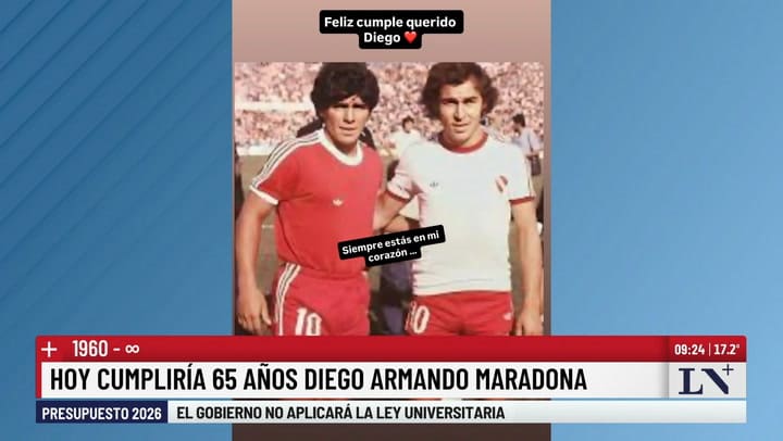 Homenaje del BCRA a Diego Maradona