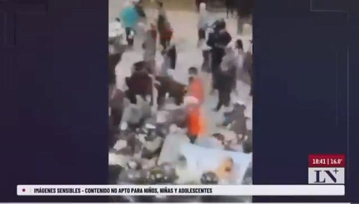 El video fake por el que Feinmann acusó a Bullrich