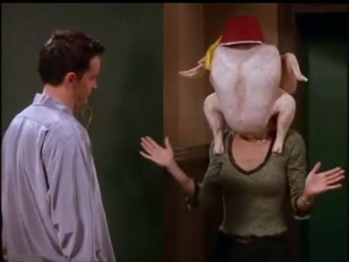 El primer te quiero de Chandler a Mónica