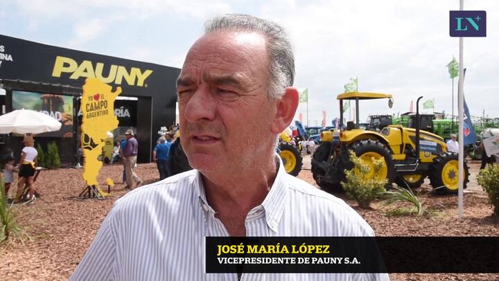 Expoagro: Entrevista a José Maréa López, vicepresidente de Pauny S.A.