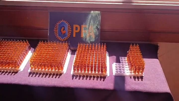 Secuestraron ampollas de fentanilo contaminado