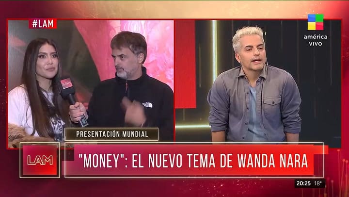 Wanda Nara cantara en el Gran Rex