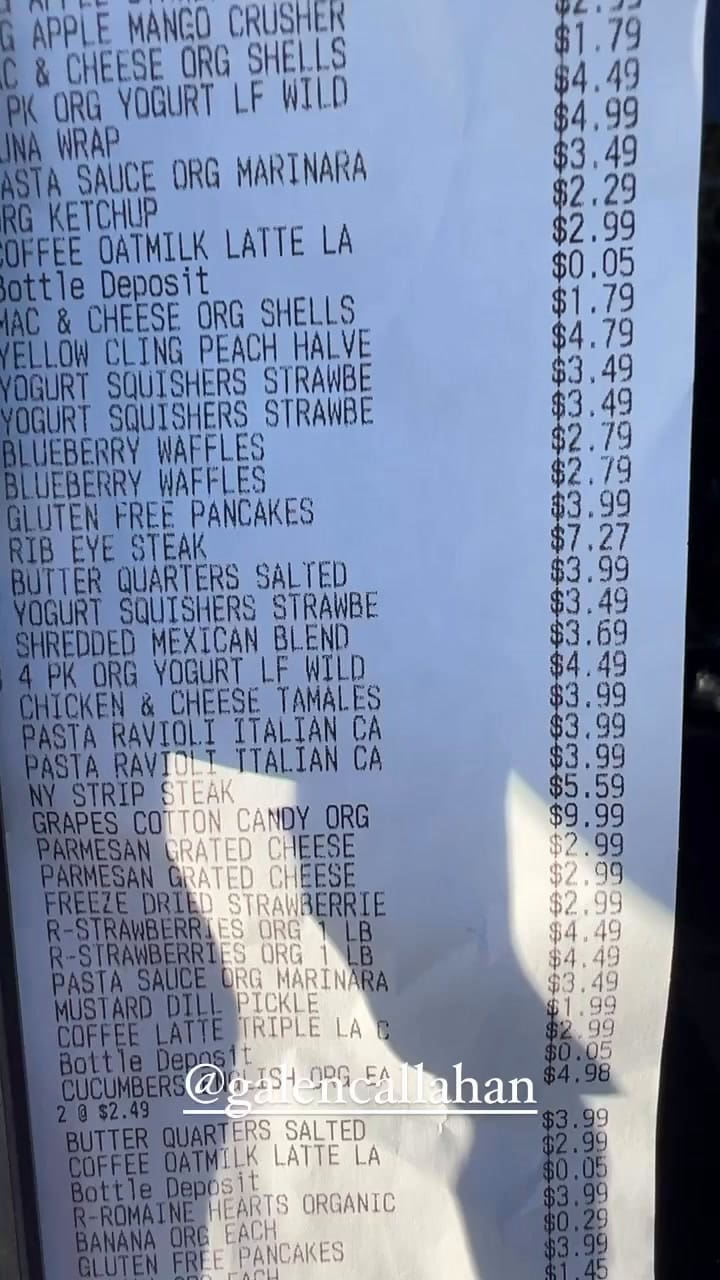 El increible gasto en la compra de alimentos de un padre con seis hijos