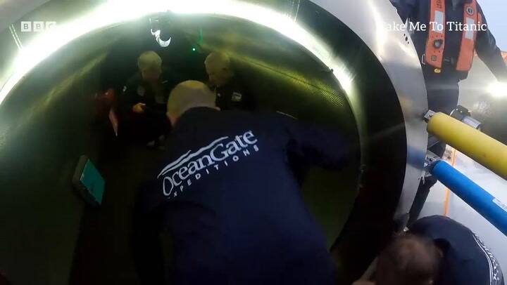 Un documental de la BBC revela cómo fue un viaje anterior del sumergible Titán