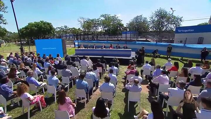 Discurso de Alberto Fernández en la inauguración de la estación Tortuguitas