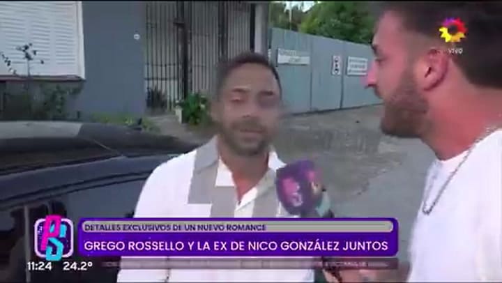 Grego Rossello confirmó que sale con la ex de un jugador de la selección argentina: “Se acaba de separar”
