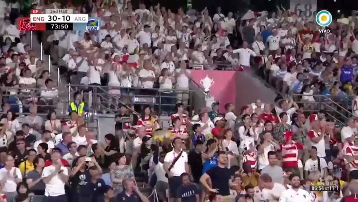 Quinto try Inglaterra-Pumas