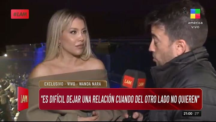 Wanda Nara hablo de su separacion de L-Gante